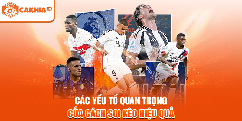 Các yếu tố quan trọng của cách soi kèo hiệu quả