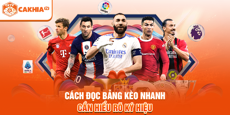 Cách đọc bảng kèo nhanh cần hiểu rõ ký hiệu