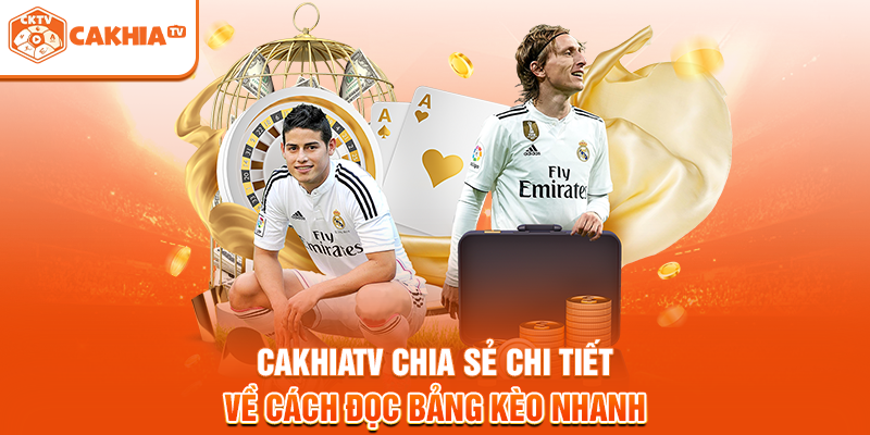 Cakhiatv chia sẻ chi tiết về cách đọc bảng kèo nhanh