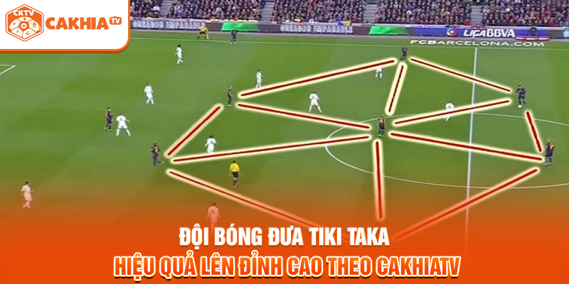 Đội bóng đưa tiki taka hiệu quả lên đỉnh cao theo Cakhiatv